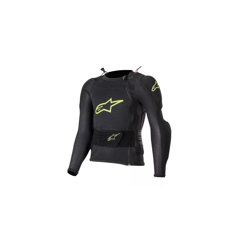 Alpinestars Bionic Plus Kinder Body Protector Schwarz-Fluo Gelb