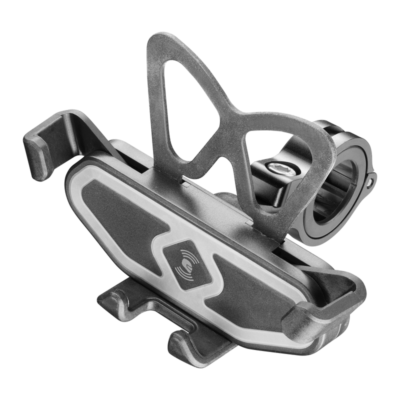Universal-Handyhalterung Interphone Smart Crab mit Lenkerhalterung schwarz