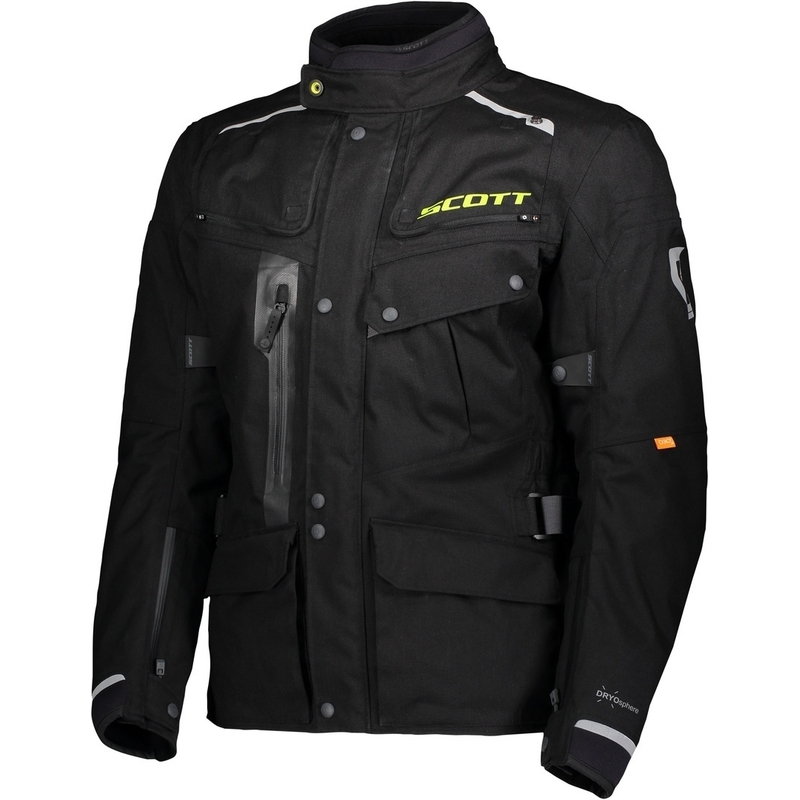 Motorradjacke SCOTT Voyager Dryo schwarz Ausverkauf