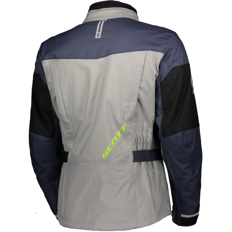 Motorradjacke SCOTT Voyager Dryo grau-blau