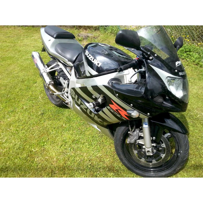 Suzuki GSX-R 600 (01-03) mit Arrow Verkleidungsänderung