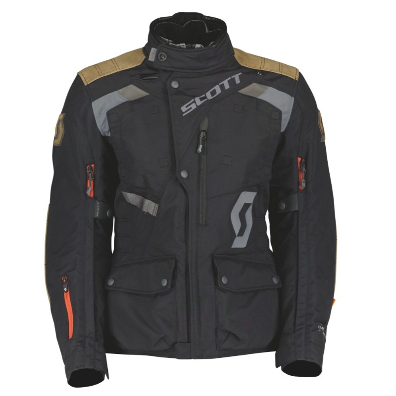 Damen Motorradjacke SCOTT Dualraid Dryo schwarz Ausverkauf