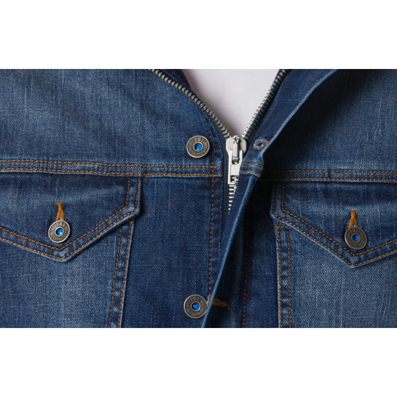 Motorradjacke PMJ West blau Ausverkauf
