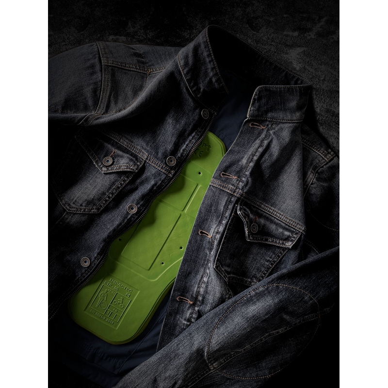 Motorradjacke PMJ West blau Ausverkauf