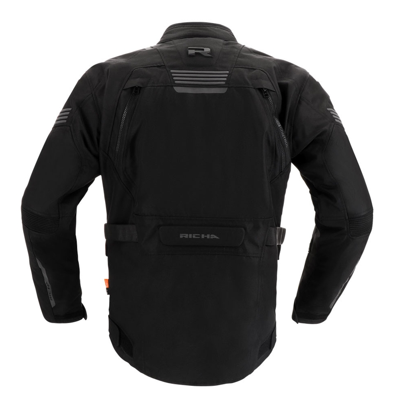 Motorradjacke RICHA Phantom 3 schwarz Ausverkauf