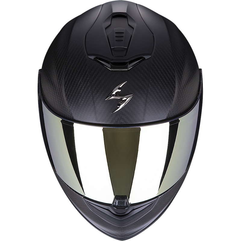 Integrální přilba Scorpion EXO-1400 EVO Carbon Air Solid černá matná