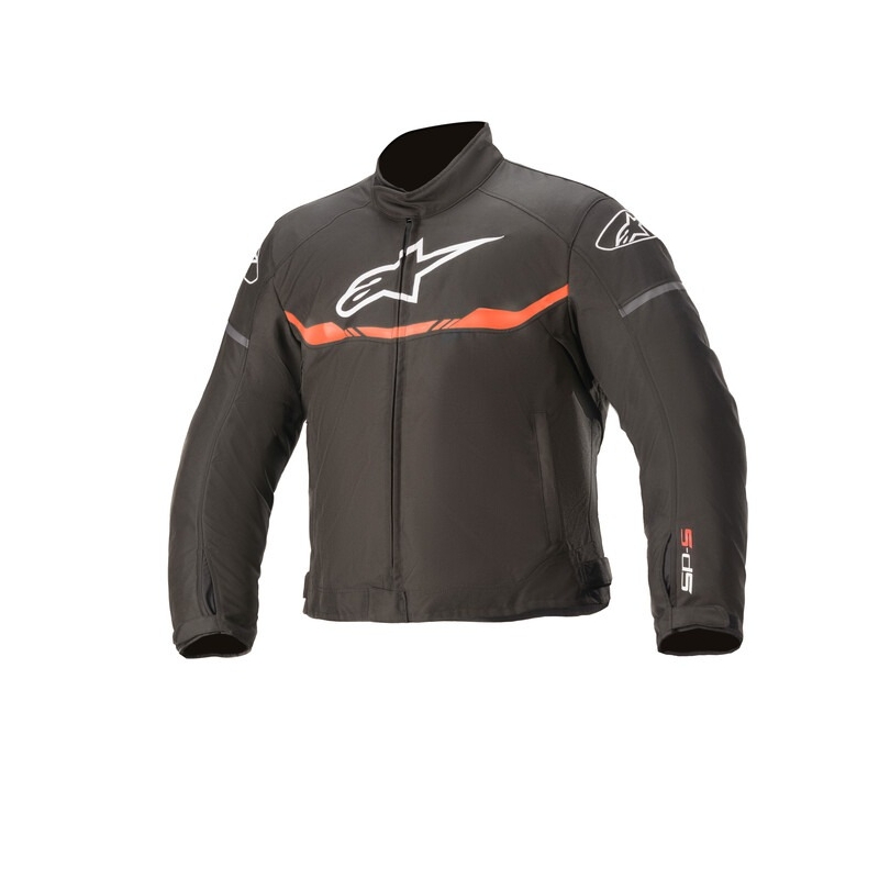 Alpinestars T-SP S Wasserdichte Kinder Motorradjacke Weiß, Rot und Schwarz