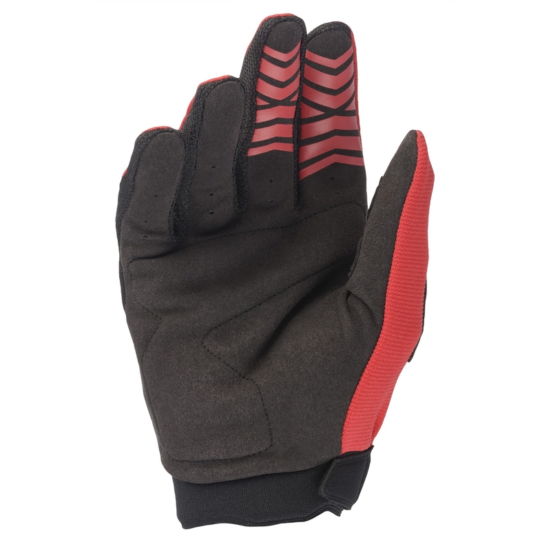 Alpinestars Kinder Motocross Handschuhe Full Bore Schwarz und Rot