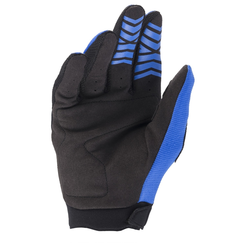 Alpinestars Full Bore Kinder Motocross Handschuhe Schwarz und Blau