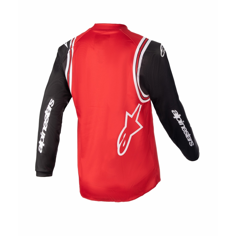 Alpinestars Racer Acumen Limited Edition Rot, Schwarz und Weiß Kinder Motocross Jersey