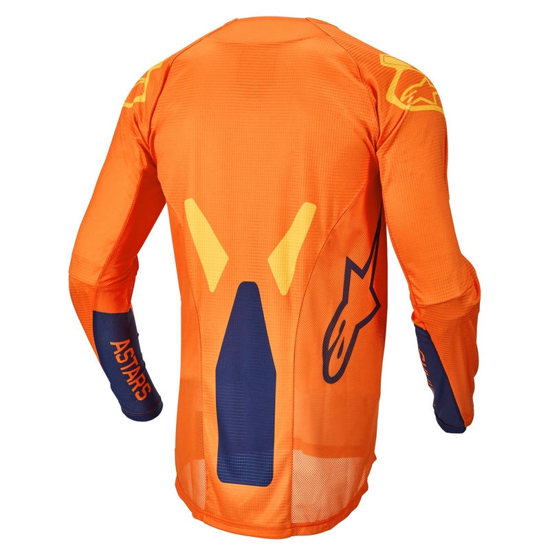 Kinder Motocross Trikot Alpinestars Racer Factory orange-blau-gelb