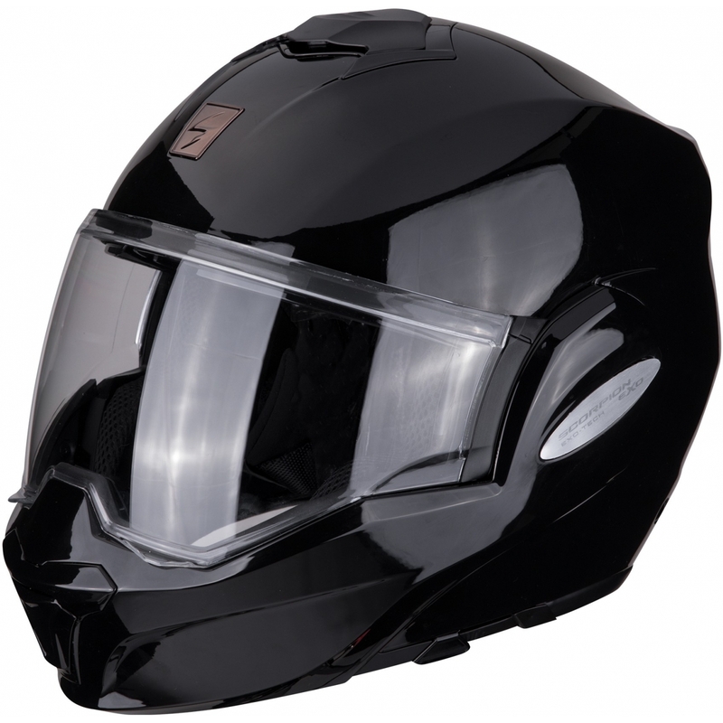 Scorpion EXO-TECH EVO Klapphelm schwarz glänzend