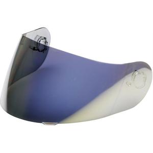 Blaues Iridium-Plexiglas HJC HJ-35