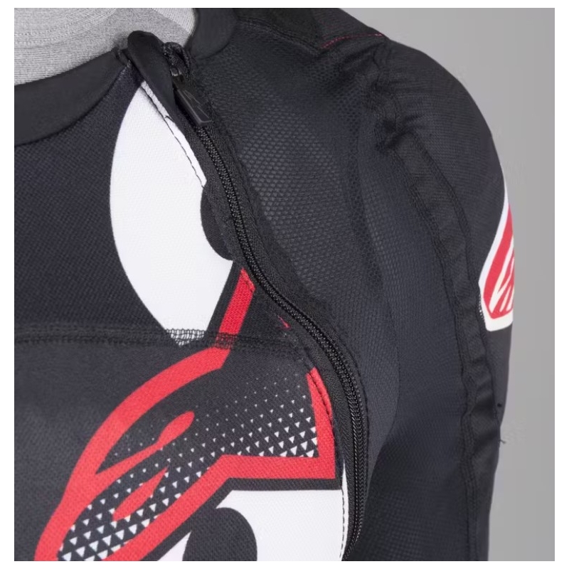 Alpinestar Sequence Protection schwarz-weiß-rote Protektorenweste