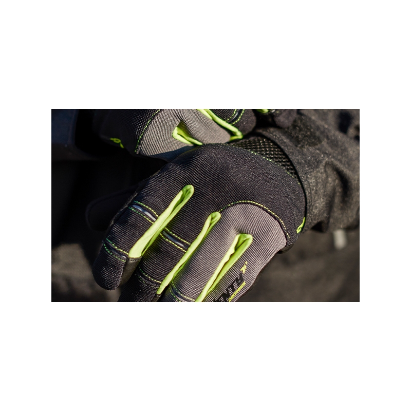 Motorradhandschuhe SEVENTY DEGREES SD-C48 schwarz-fluorgelb