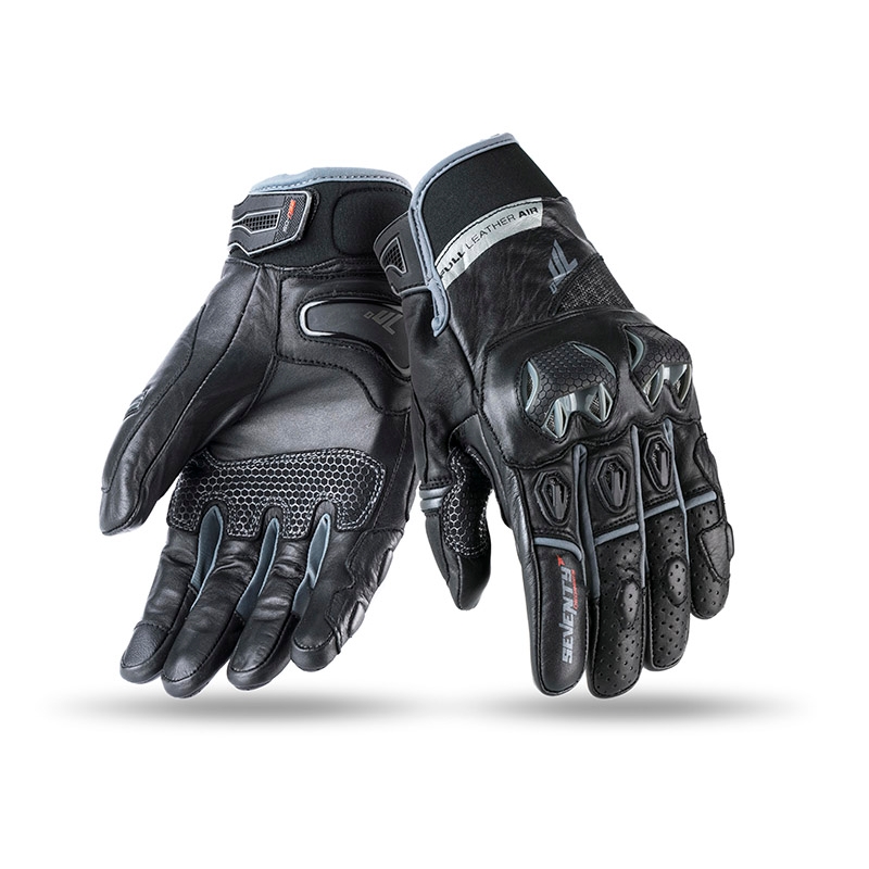 Motorradhandschuhe SEVENTY DEGREES SD-N32 schwarz-grau