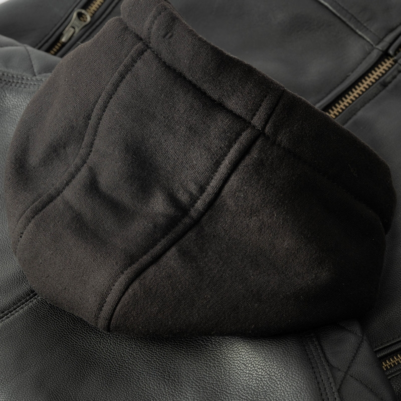 Ozone Striker Schwarze Motorradjacke Ausverkauf