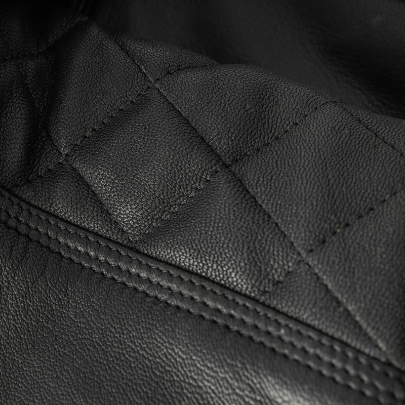Ozone Striker Schwarze Motorradjacke Ausverkauf