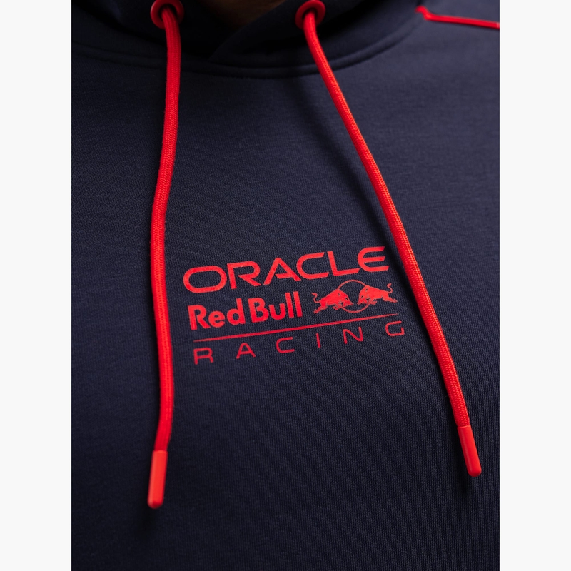 Kapuzenpulli Red Bull Grafik blau