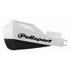 Handguard POLISPORT MX ROCKS 8306400043 with lever mounting system weiß
