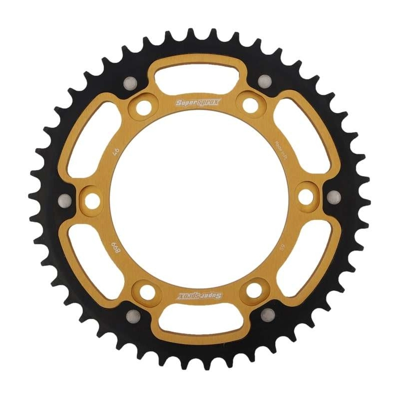 Ketten Rad SUPERSPROX STEALTH gold 46T, 525