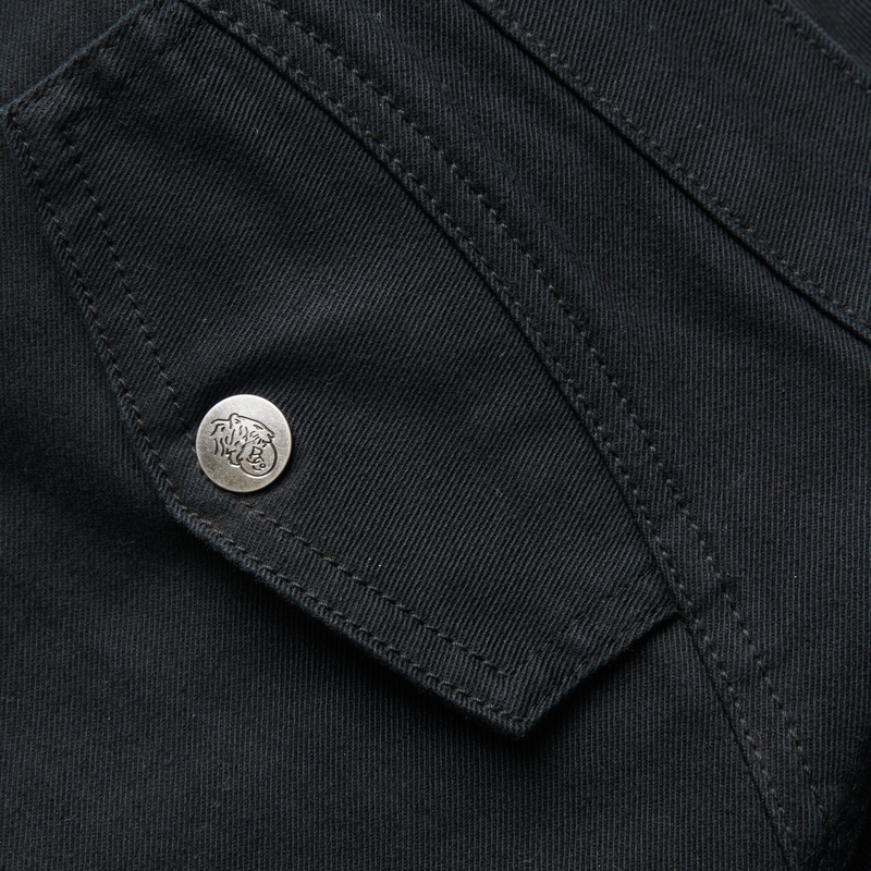 BROGER Alaska II Motorradjeans schwarz