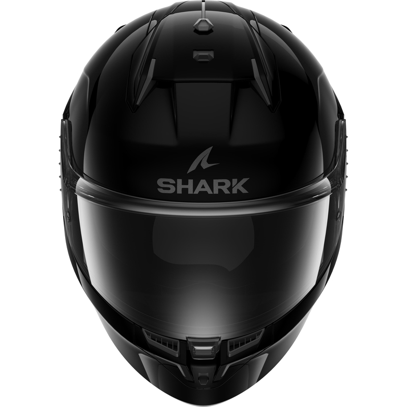 Integral Motorradhelm SHARK D-SKWAL 3 Blank schwarz glänzend