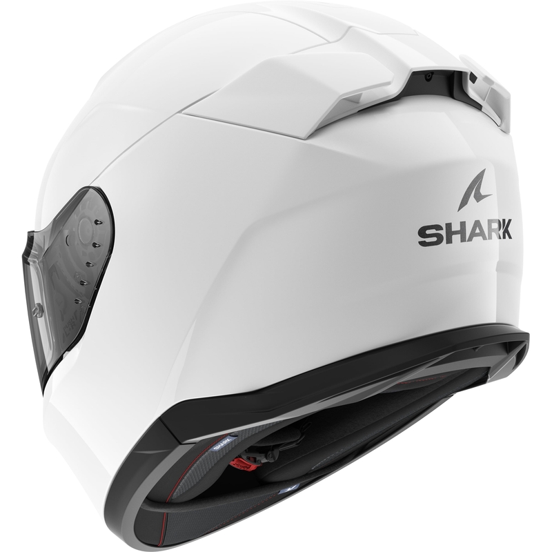 Integral Motorradhelm SHARK D-SKWAL 3 Blank weiß glänzend
