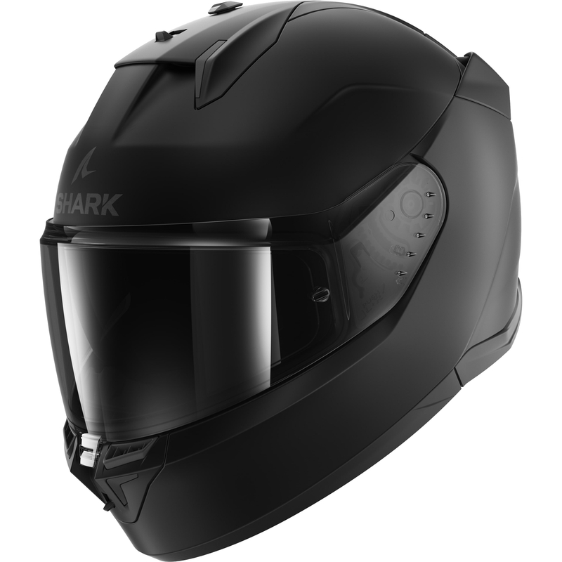 Integral Motorradhelm SHARK D-SKWAL 3 Blank schwarz matt