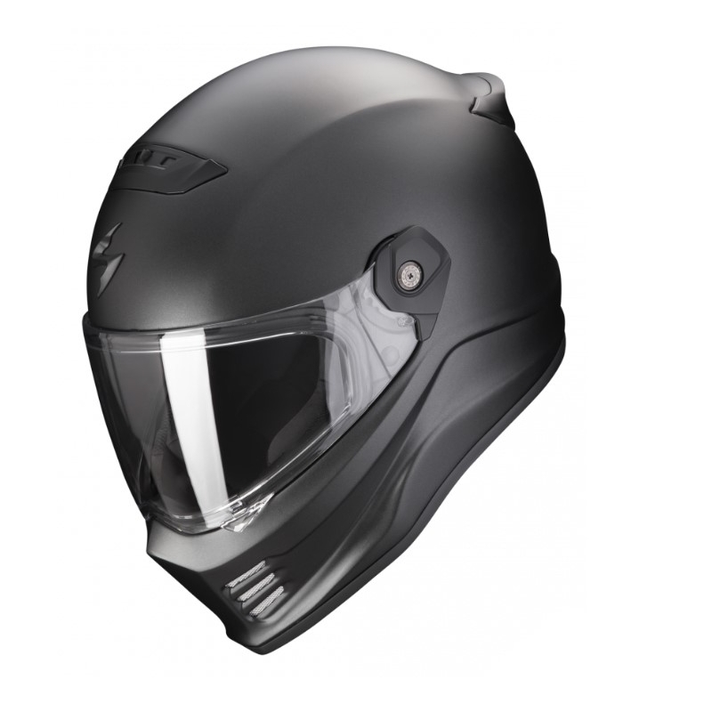 Motorradhelm SCORPION COVERT FX perlschwarz matt