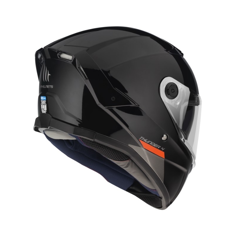 Integralhelm MT FF118SV Thunder 4 SV, schwarz glänzend
