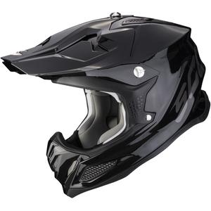 Motocross Helm Scorpion VX-22 Air Solid schwarz