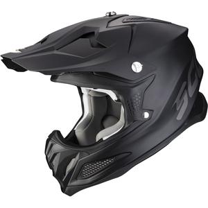 Motocross Helm Scorpion VX-22 Air Solid schwarz matt
