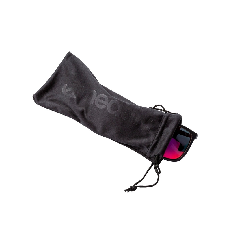 Meatfly Juno 2 schwarz und rot Sonnenbrille