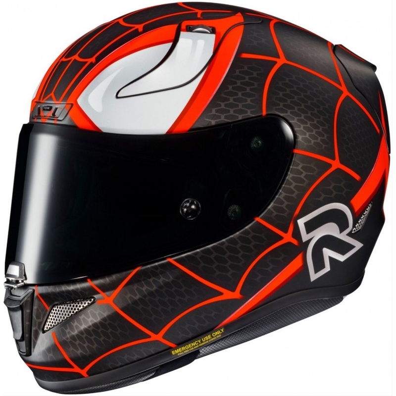 HJC RPHA 11 MILES MORALES MC1SF Integral Motorradhelm