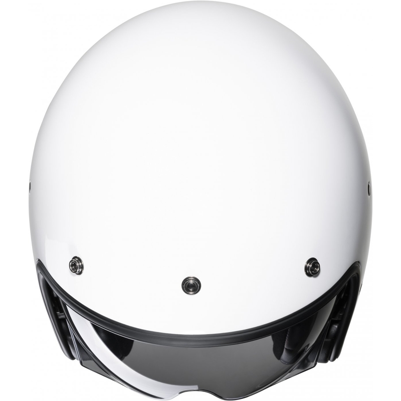 Offener Motorradhelm HJC V31 Solid weiß