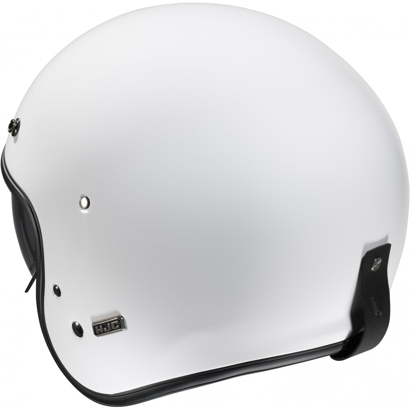 Offener Motorradhelm HJC V31 Solid weiß