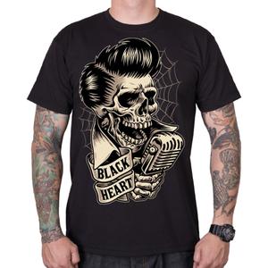 Pánské triko Black Heart Rockabilly