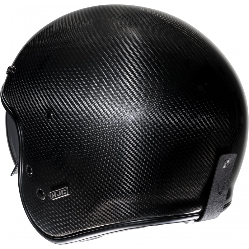 Offener Motorradhelm HJC V31 Carbon schwarz