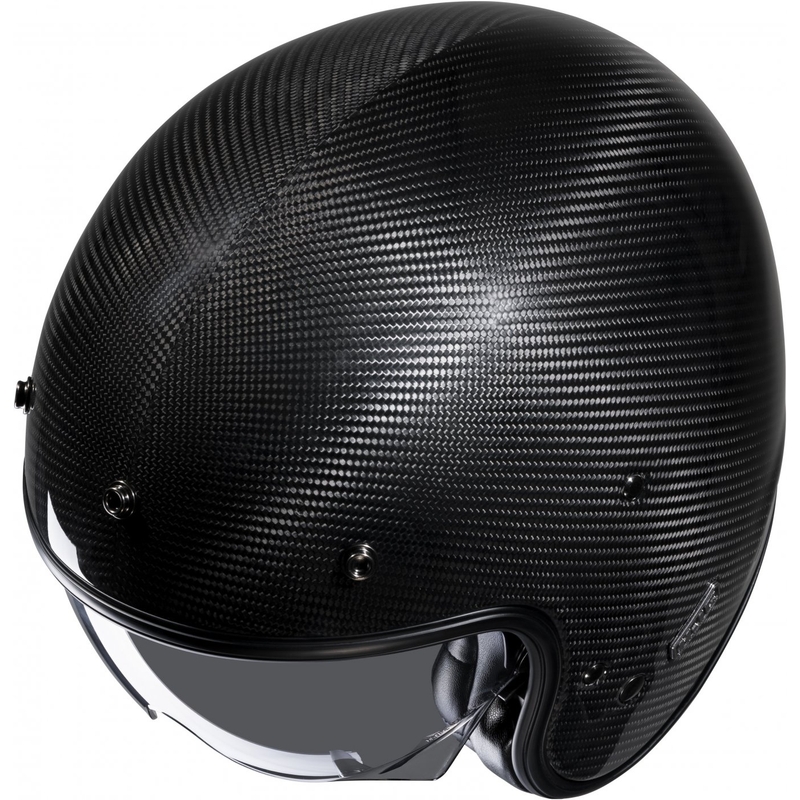 Offener Motorradhelm HJC V31 Carbon schwarz