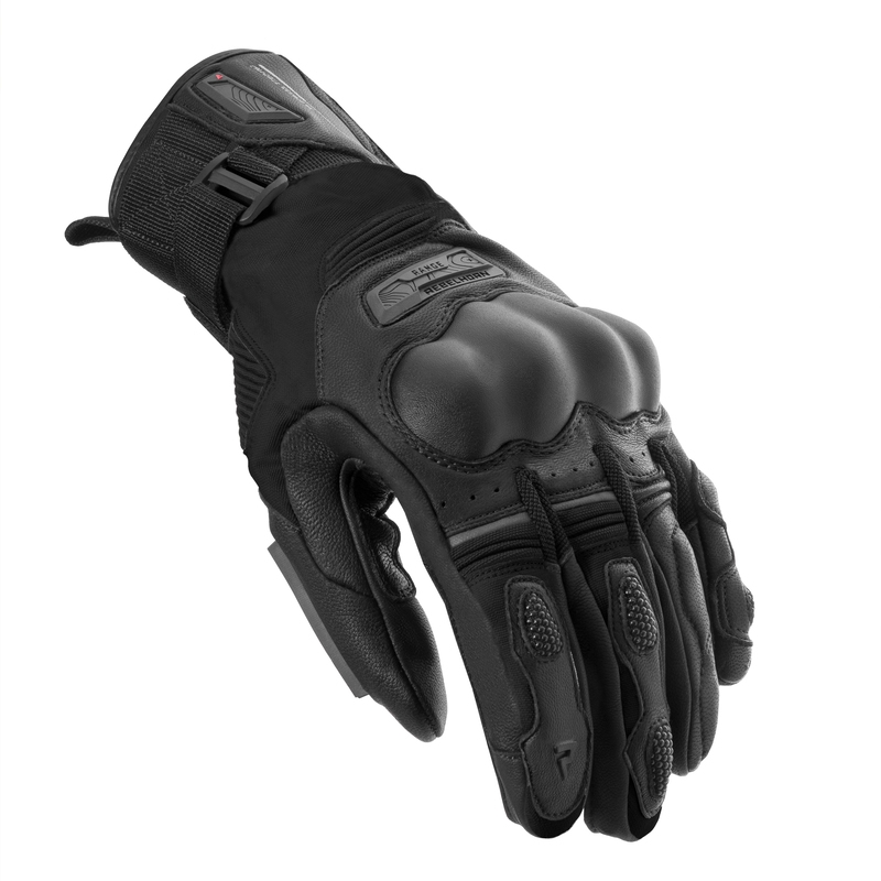 Rebelhorn Range Black Motorradhandschuhe
