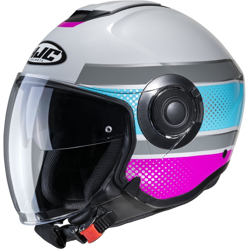 HJC i40 Tolan MC28 offener Motorradhelm