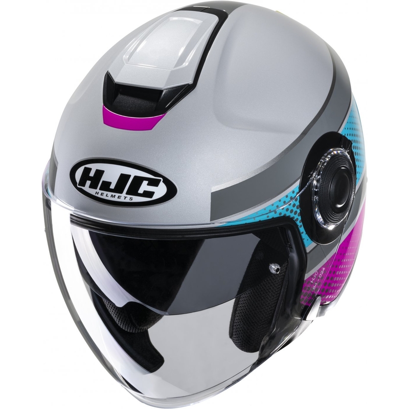 HJC i40 Tolan MC28 offener Motorradhelm
