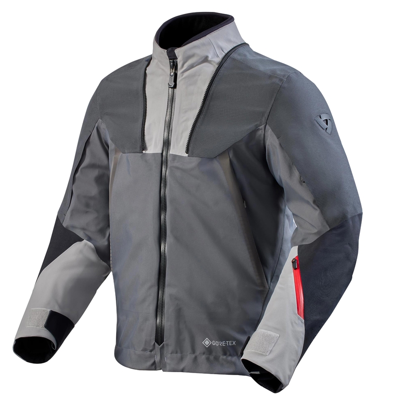Revit Stratum GTX Motorradjacke grau-anthrazit