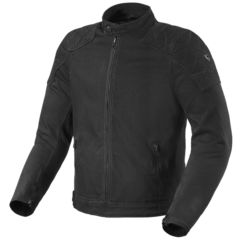 Revit Dale Motorradjacke schwarz Ausverkauf