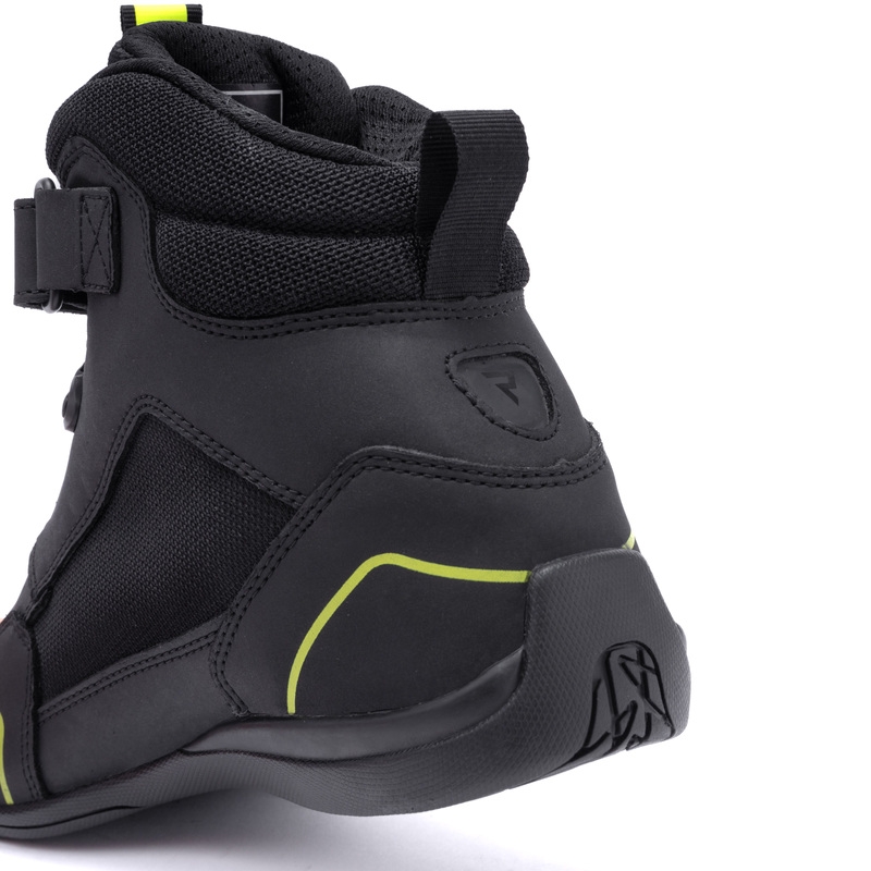 Rebelhorn Spark II Motorradstiefel schwarz-fluogelb