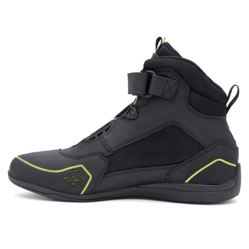 Rebelhorn Spark II Motorradstiefel schwarz-fluogelb