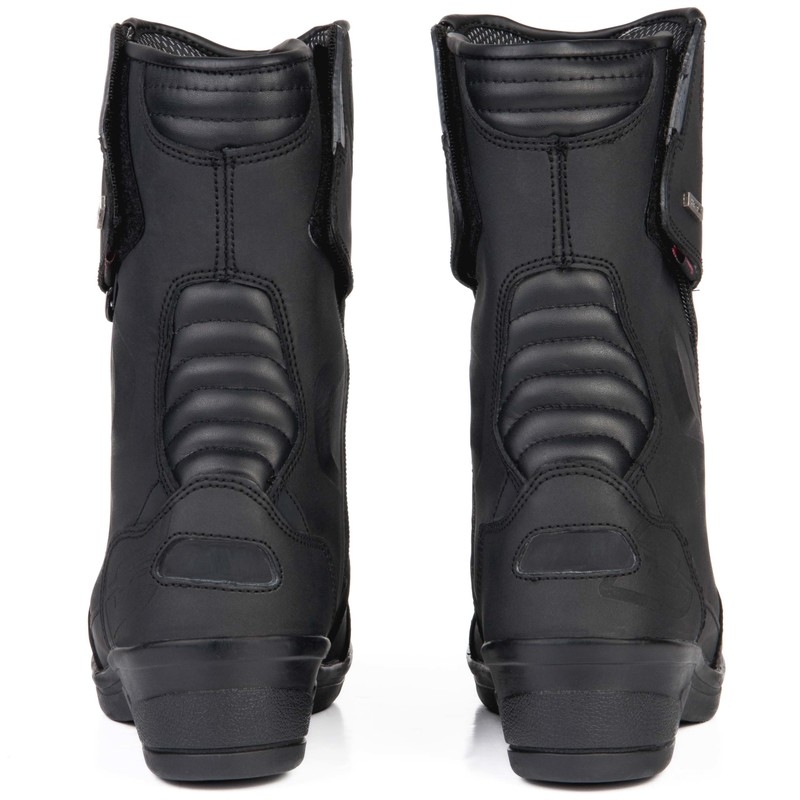 Ozone Rapid Black Matte Motorradstiefel für Frauen