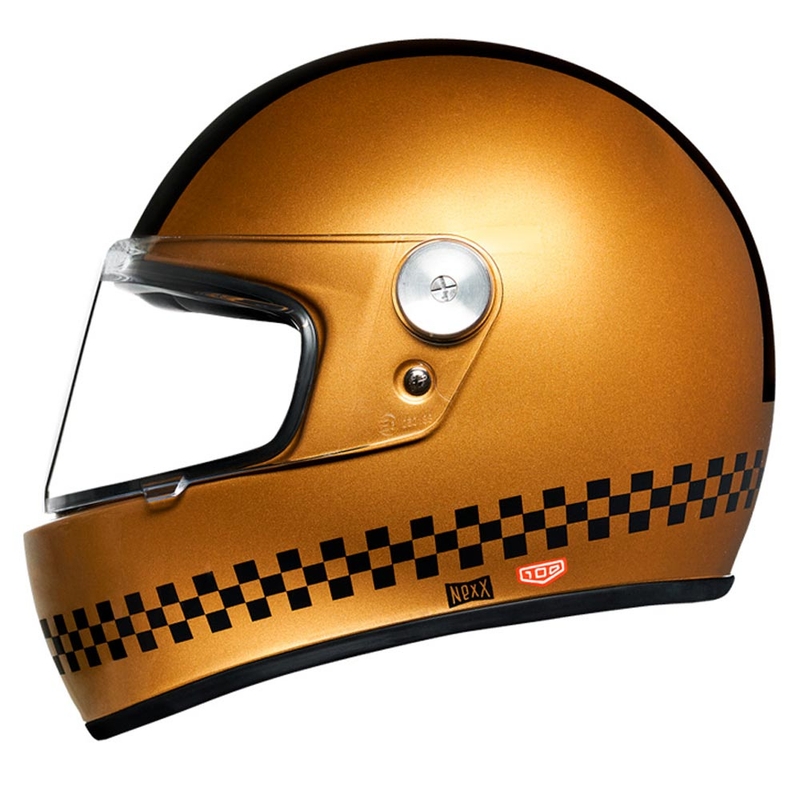 NEXX X.G100R Finish Line Integral-Motorradhelm gold Ausverkauf