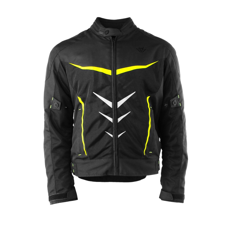 RSA Dart schwarz-fluo gelb Motorradjacke Verkauf Ausverkauf
